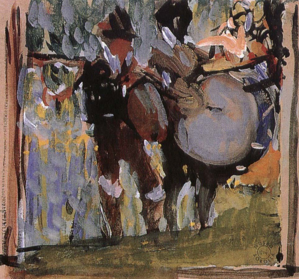 Joaquin Sorolla Musicians